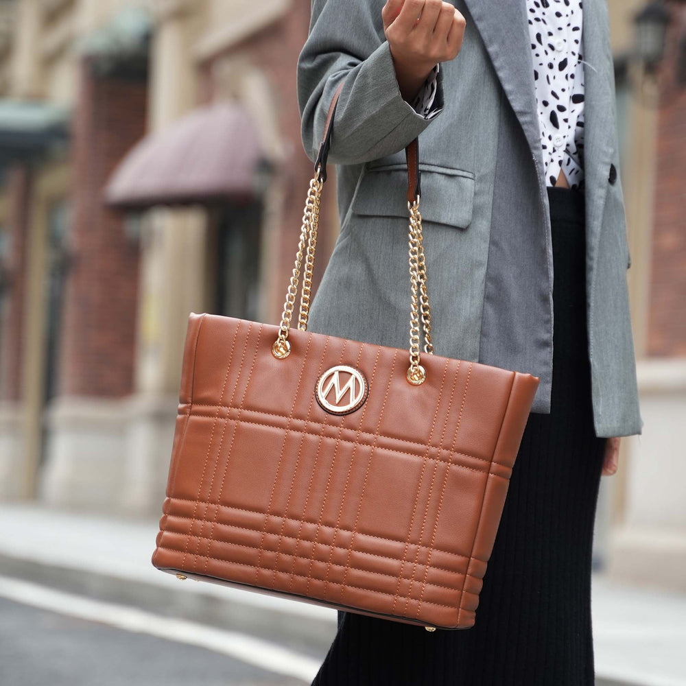Black MKF Collection By Mia K Alyne Tote Bag