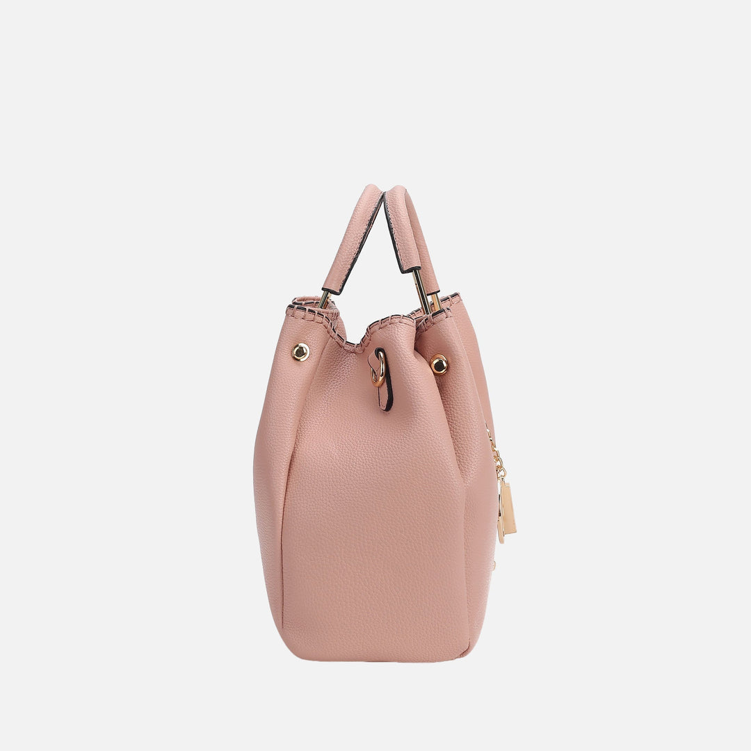 Pewter MKF Collection By Mia K Isidora Bag