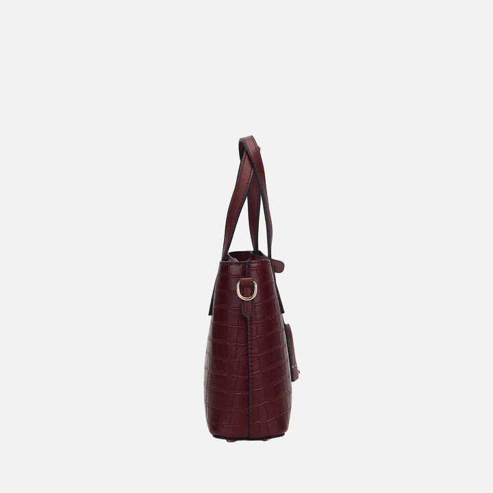Burgundy MKF Collection By Mia K Isolde Tote Bag