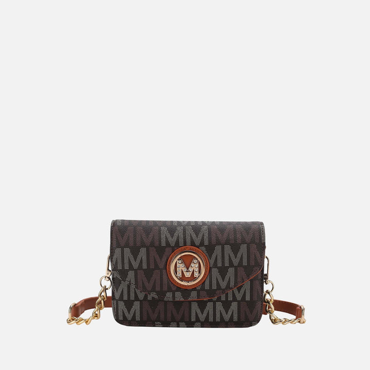 MKF Collection By Mia K Ferrara M Signature Womens Crossbody Handbag
