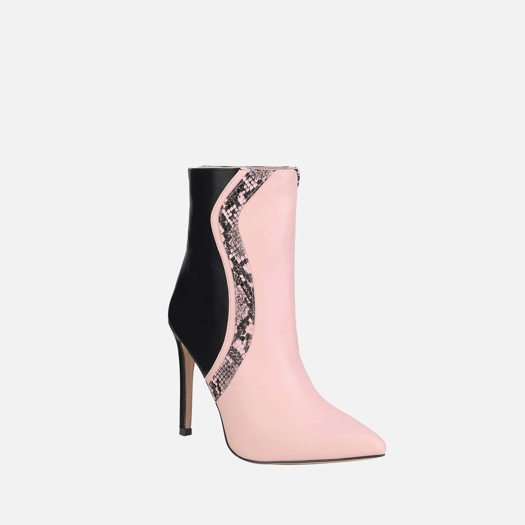 Beige MKF Collection By Mia K Celeste Ankle Boot