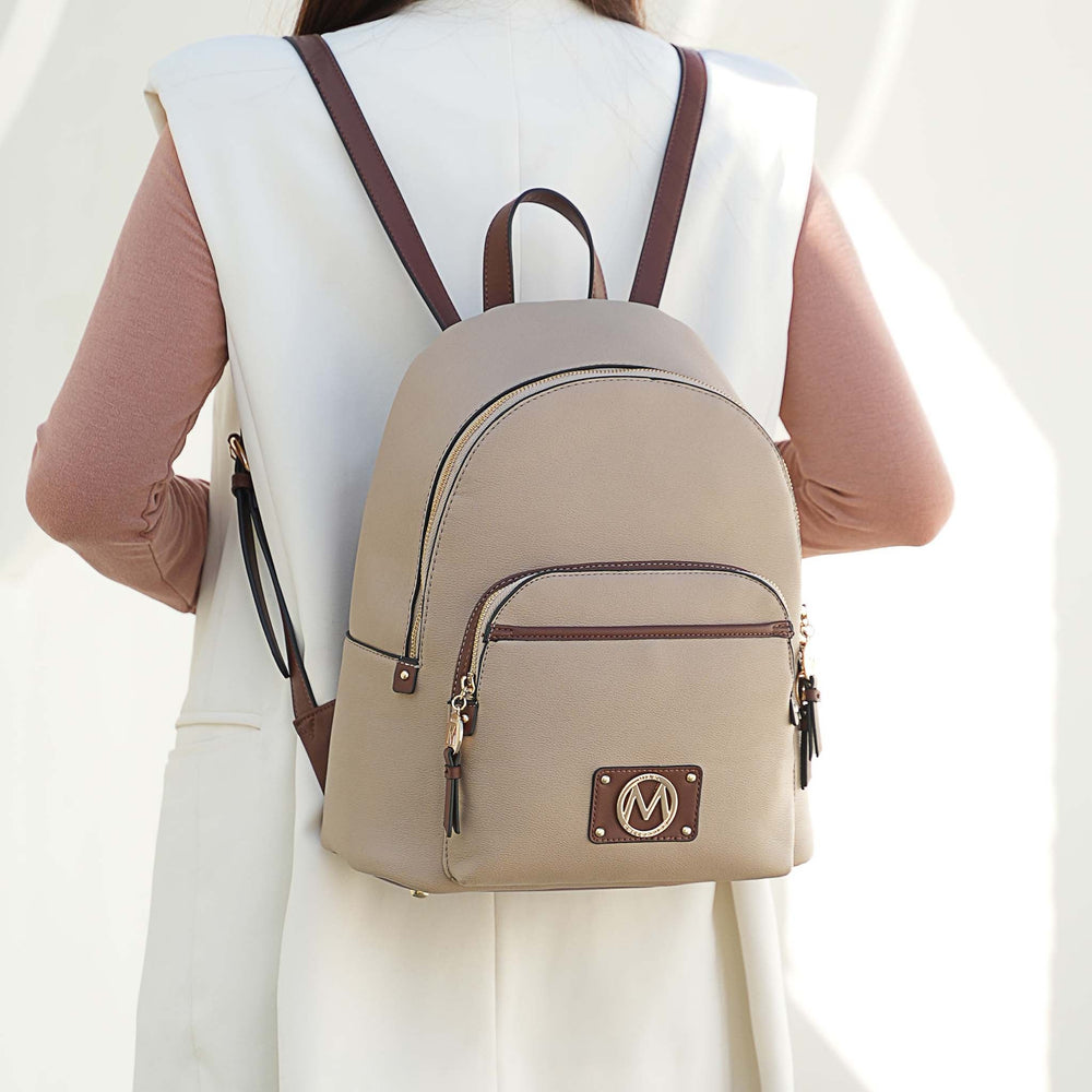 Mustard MKF Collection By Mia K Alice Backpack