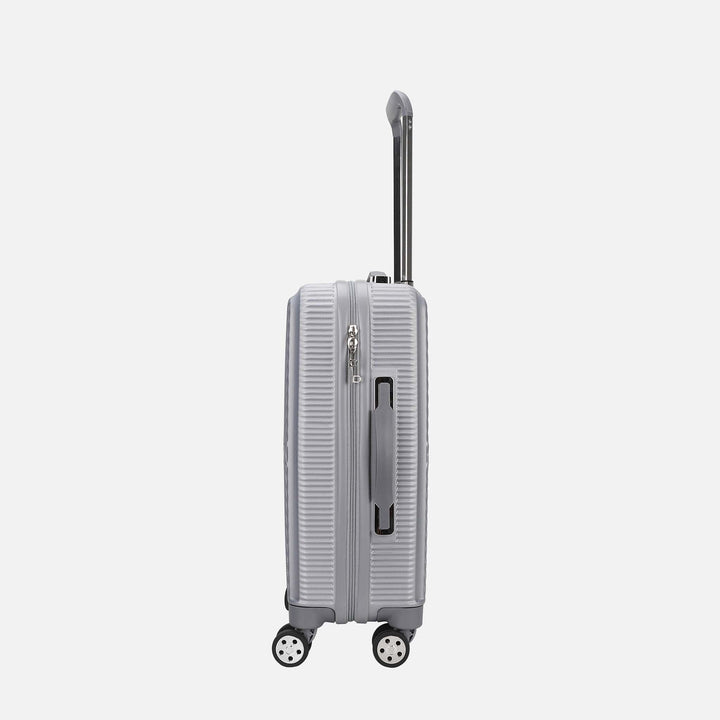 Rose Gold MKF Collection By Mia K Felicity Carry On Roller And Cosmetic Case Set