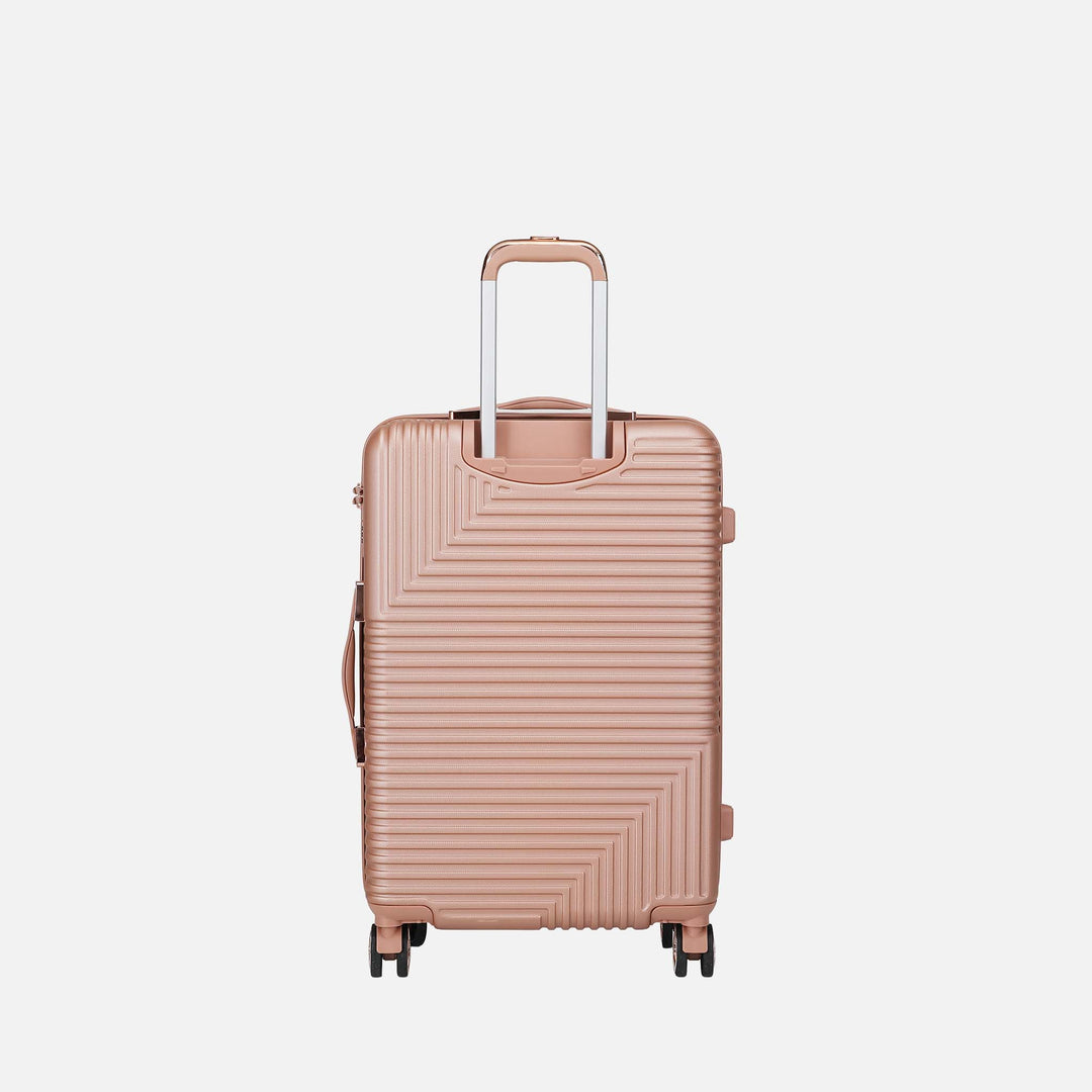 Navy MKF Collection By Mia K Mykonos Large Spinner Luggage