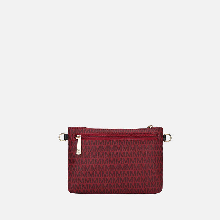 Brown MKF Collection By Mia K Tarren Signature Crossbody Bag