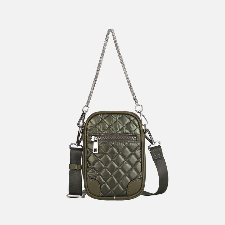 Mauve MKF Collection By Mia K Betty Smartphone Crossbody Bag