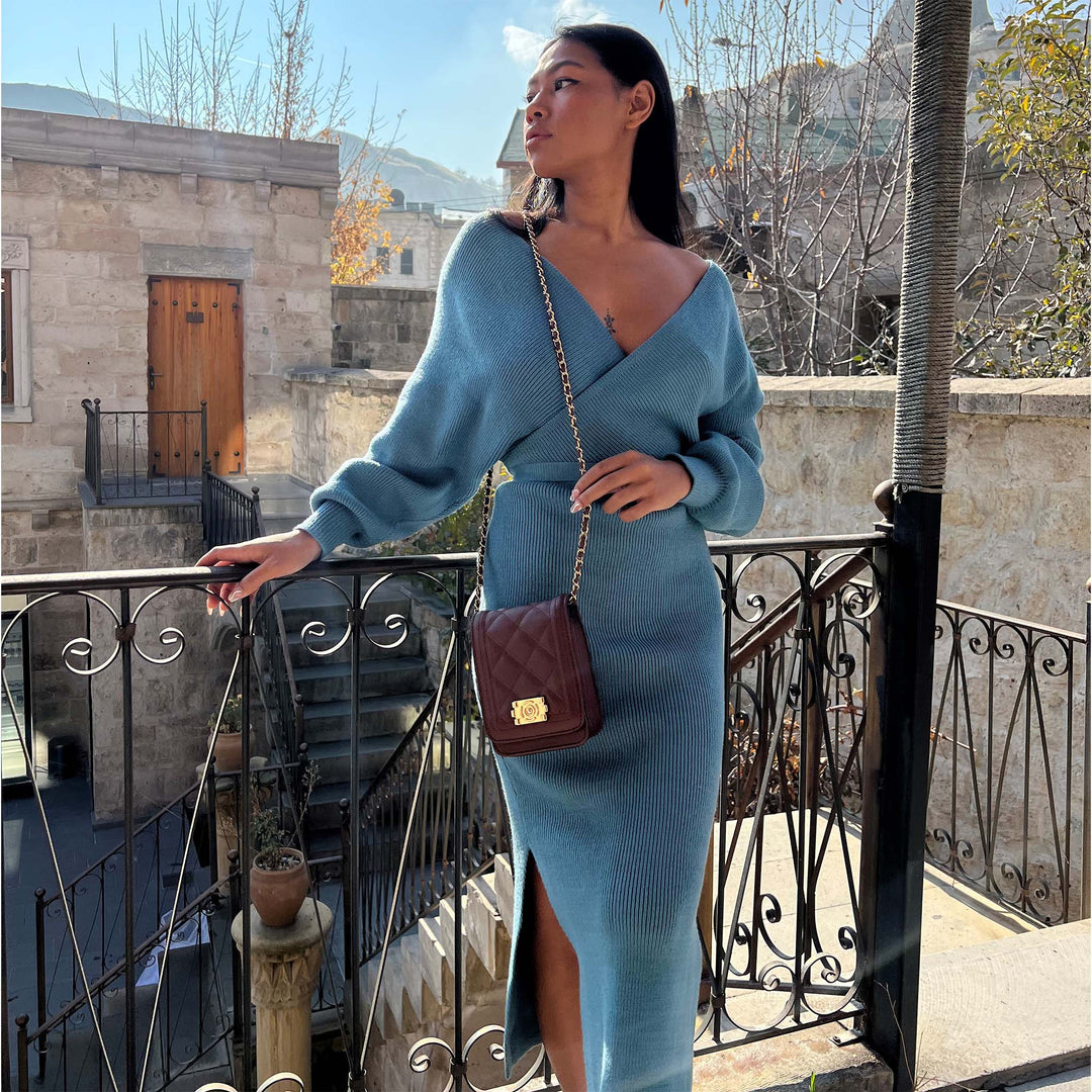 Brown MKF Collection By Mia K Gemma Crossbody Bag