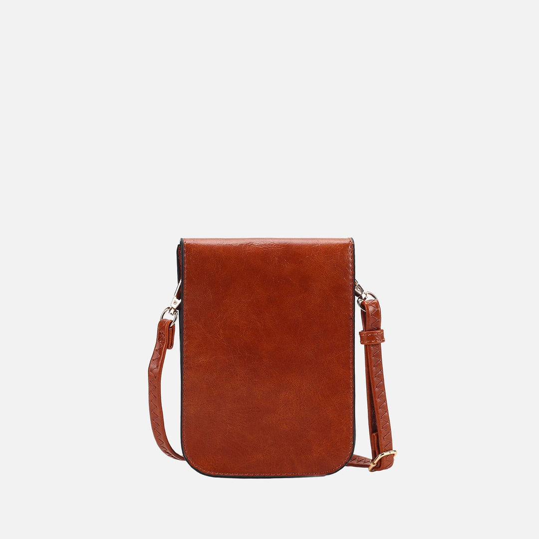 Charcoal Grey MKF Collection By Mia K Havana Ii Phone Crossbody Bag