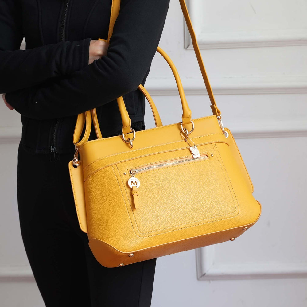 Tawny MKF Collection By Mia K Gardenia Tote Bag And Wallet Set