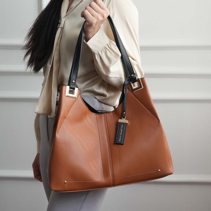 Brown MKF Collection By Mia K Estelle Shoulder Bag