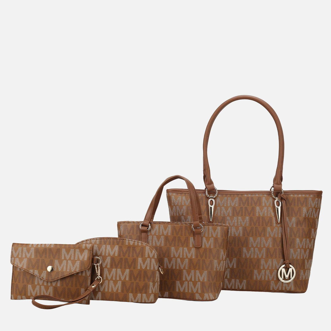 MKF Collection By Mia K Alexy Signature Tote Bag And Set