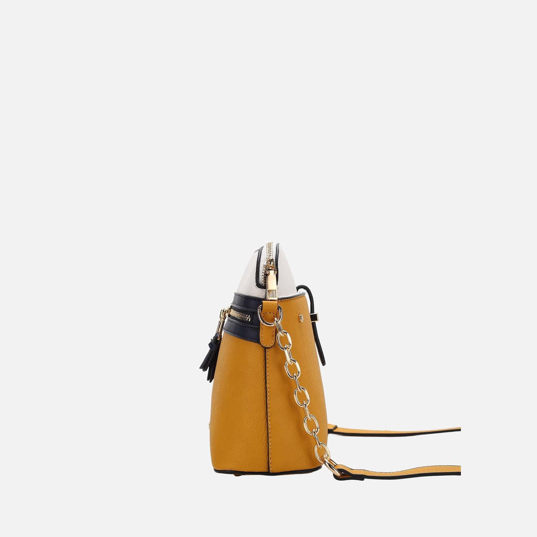 Coffee MKF Collection By Mia K Karelyn Crossbody Bag