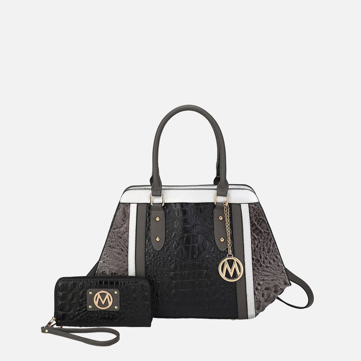 MKF Collection By Mia K Daisy Shoulder Bag And Set
