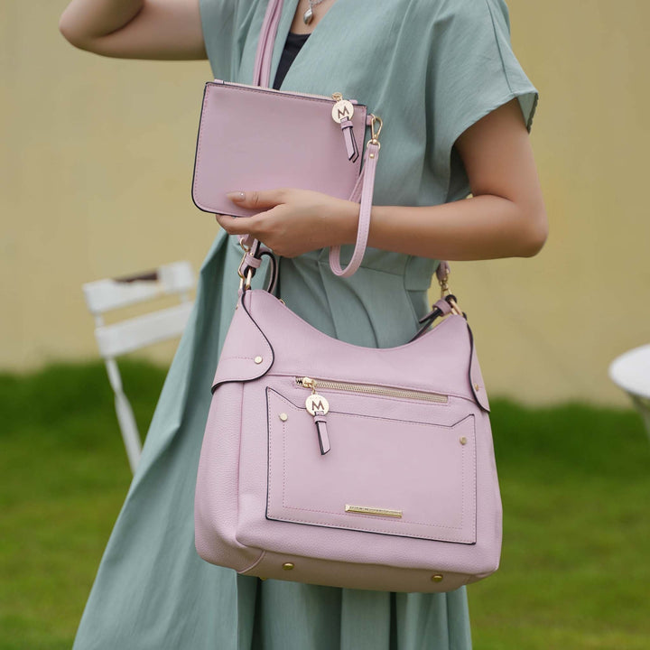 Tawny MKF Collection By Mia K Maeve Shoulder Bag And Set