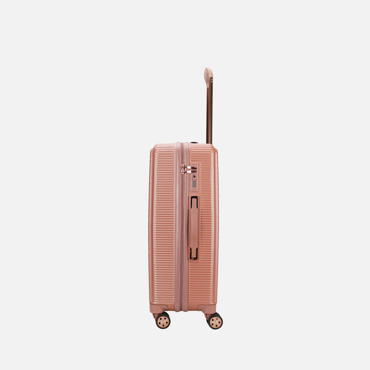 Silver MKF Collection By Mia K Felicity Large Spinner Luggage