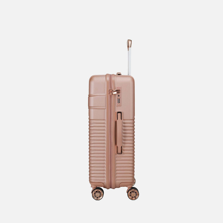 Silver MKF Collection By Mia K Mykonos Spinner Luggage Set Large And X Large