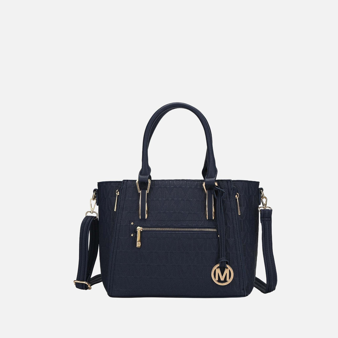 Wine MKF Collection By Mia K Cairo Signature Shoulder Bag