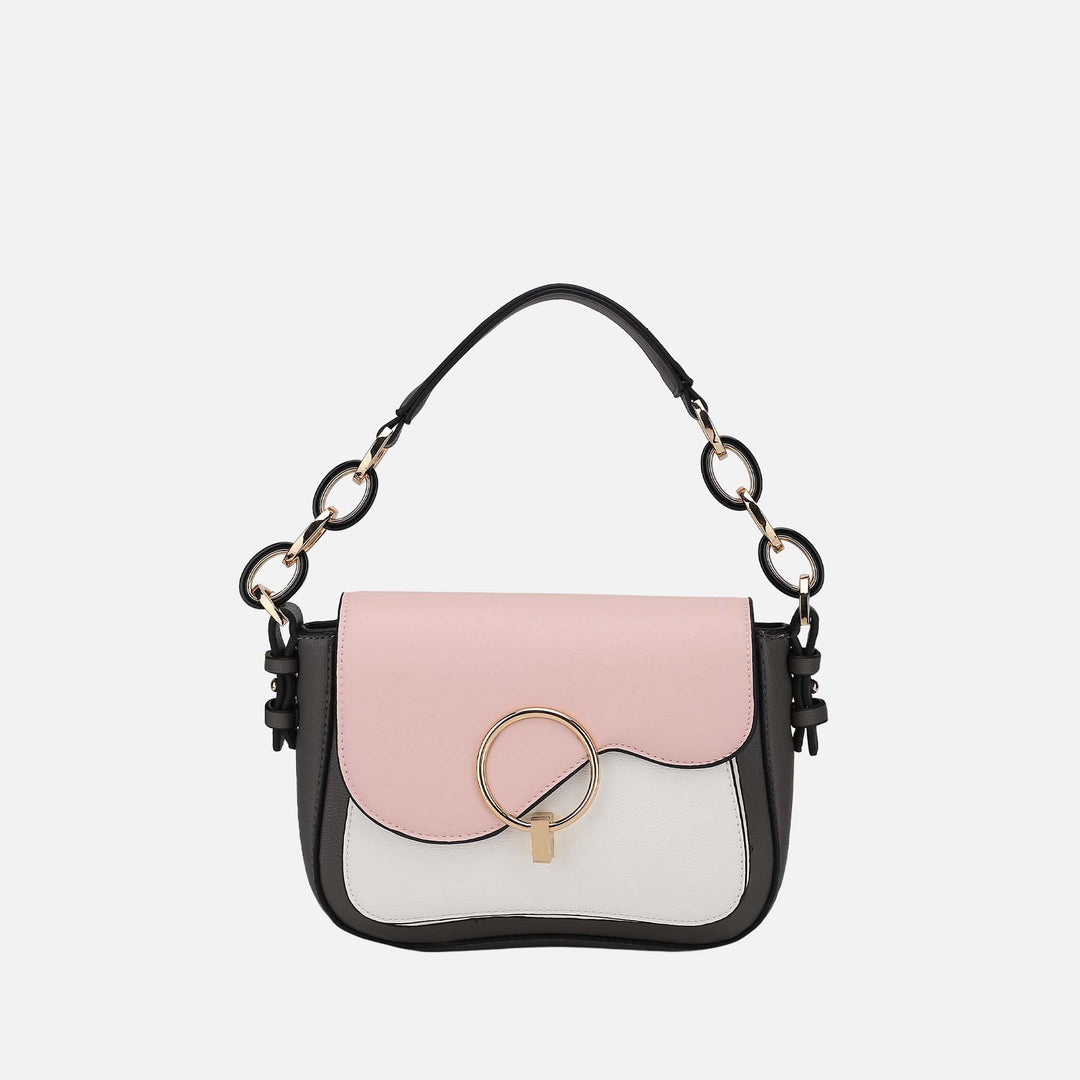 Navy MKF Collection By Mia K Fantasia Shouder Bag