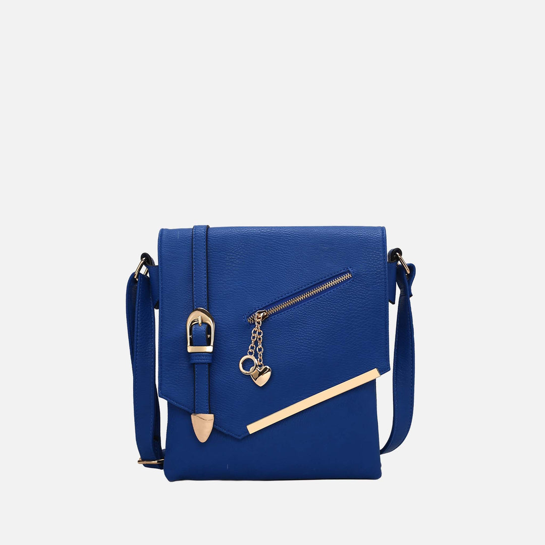 Indigo MKF Collection By Mia K Jasmine Crossbody Bag