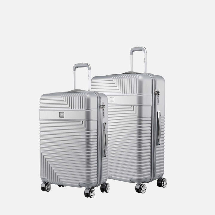 MKF Collection By Mia K Mykonos Spinner Luggage Set Large And X Large