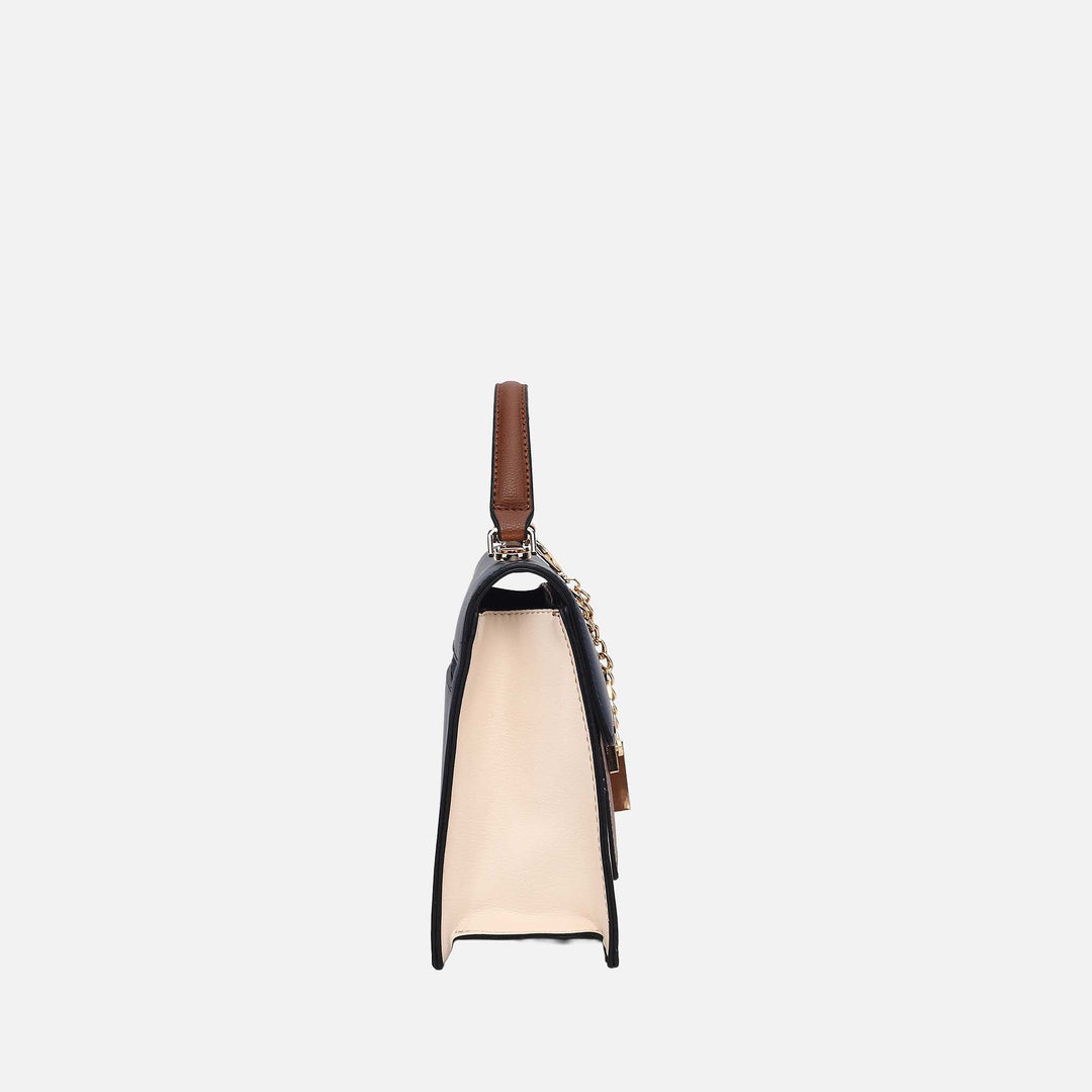 Cognac Brown MKF Collection By Mia K Quinzel Shoulder Bag