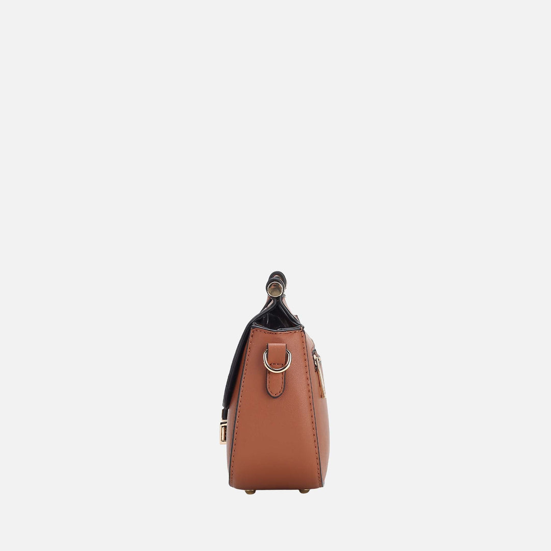 Charcoal Grey MKF Collection By Mia K Londyn Crossbody Bag