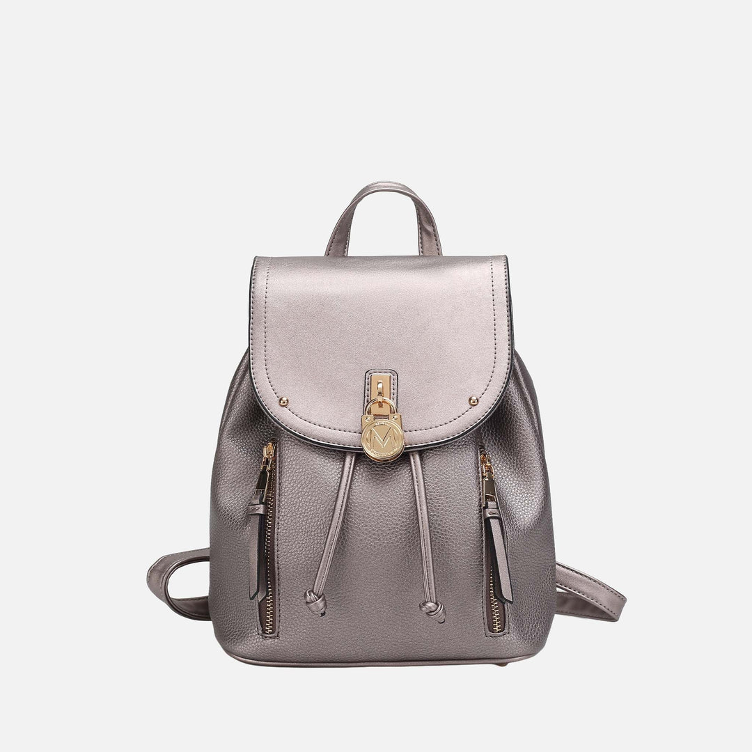 Pewter MKF Collection By Mia K Xandria Backpack