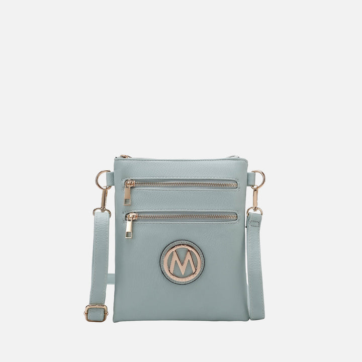 Cognac Brown MKF Collection By Mia K Medina Crossbody Bag