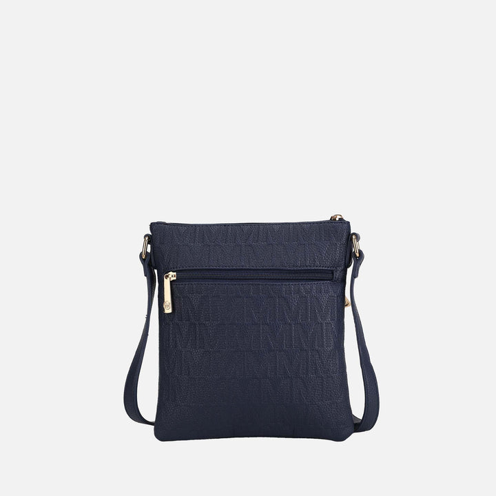 Chocolate MKF Collection By Mia K Lennit Signature Crossbody Bag