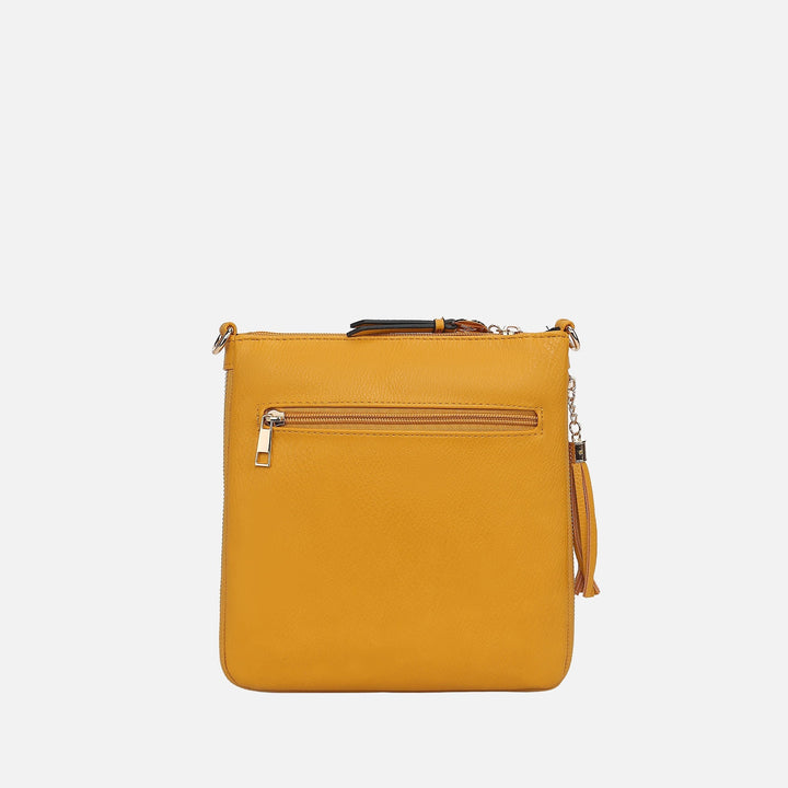 Tawny MKF Collection By Mia K Angelina Expandable Crossbody Bag