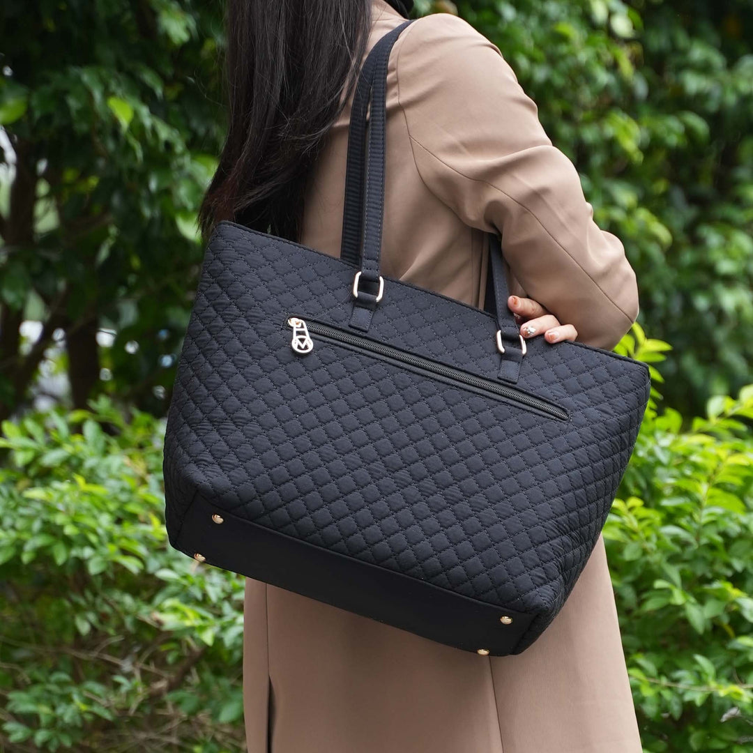 Red MKF Collection By Mia K Hallie Tote Bag 1