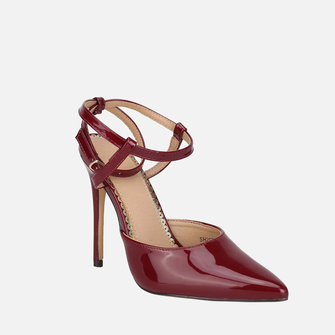 Black MKF Collection By Mia K Brianna Heel Pump