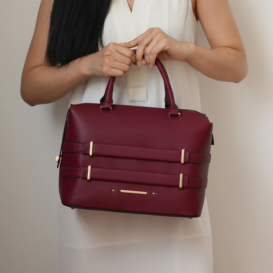 Cognac Brown MKF Collection By Mia K Leila Tote Bag