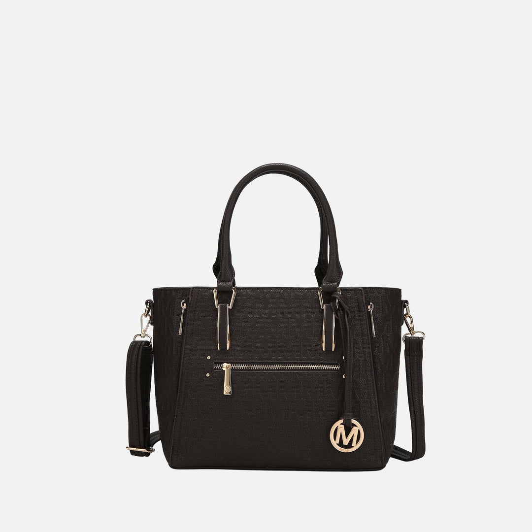 Camel MKF Collection By Mia K Cairo Signature Shoulder Bag