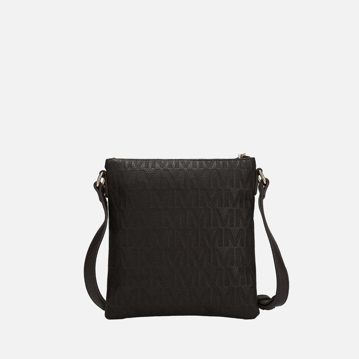 Silver MKF Collection By Mia K Jessy Signature Crossbody Bag