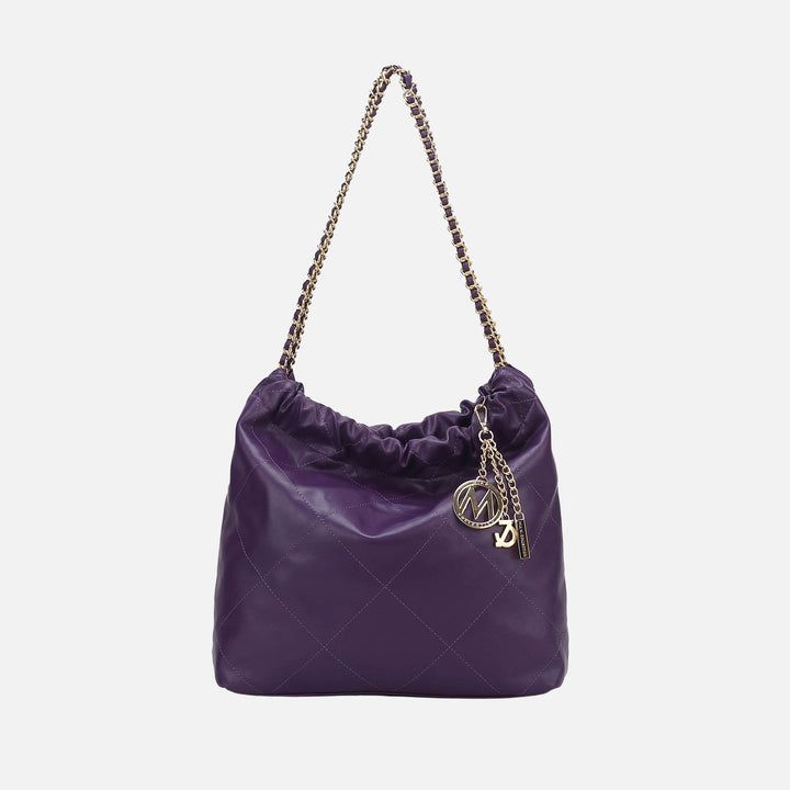 MKF Collection By Mia K Celestine Quilted Shoulder Bag
