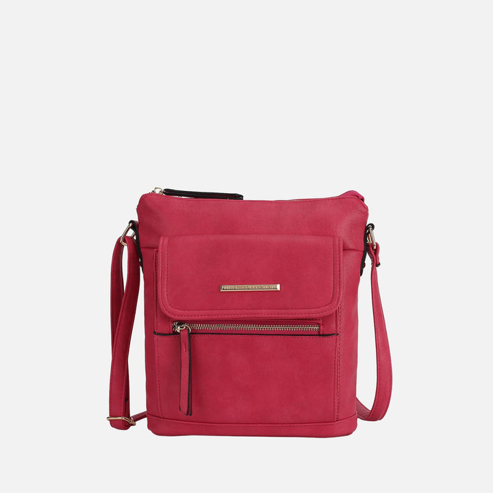 Black MKF Collection By Mia K Triss Crossbody Bag