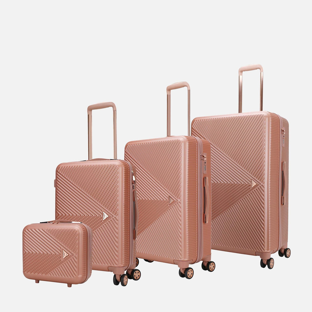 MKF Collection By Mia K Felicity Spinner Luggage Set
