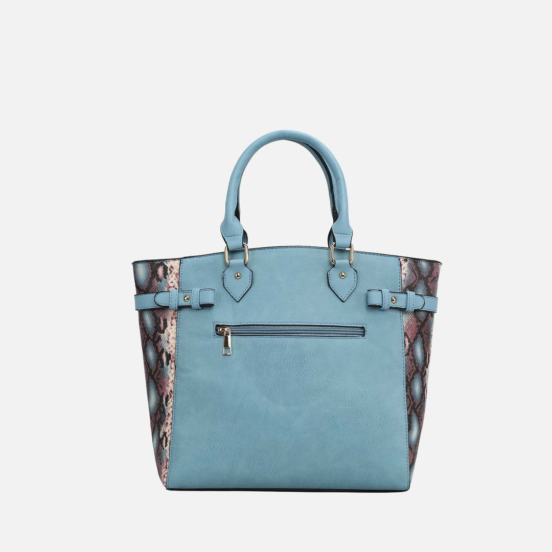 Chestnut MKF Collection By Mia K Joelle Tote Bag With Wallet