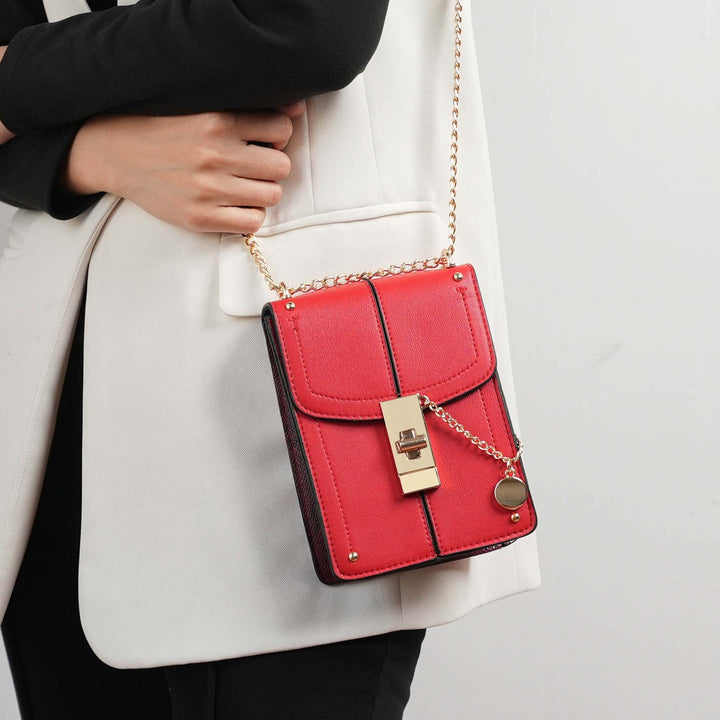 Coffee MKF Collection By Mia K Iona Crossbody Bag