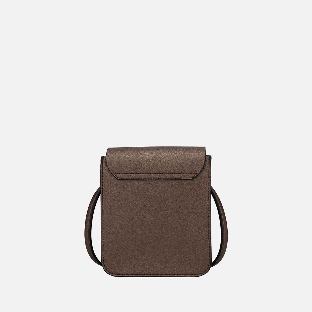 Chocolate MKF Collection By Mia K Skylar Crossbody Bag