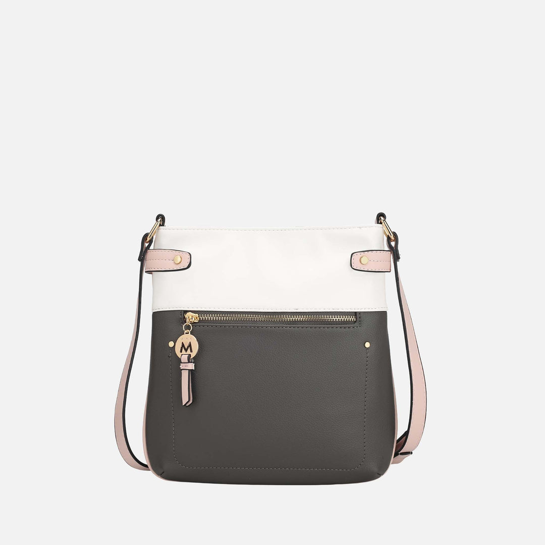 Charcoal Grey MKF Collection By Mia K Camilla Crossbody Bag