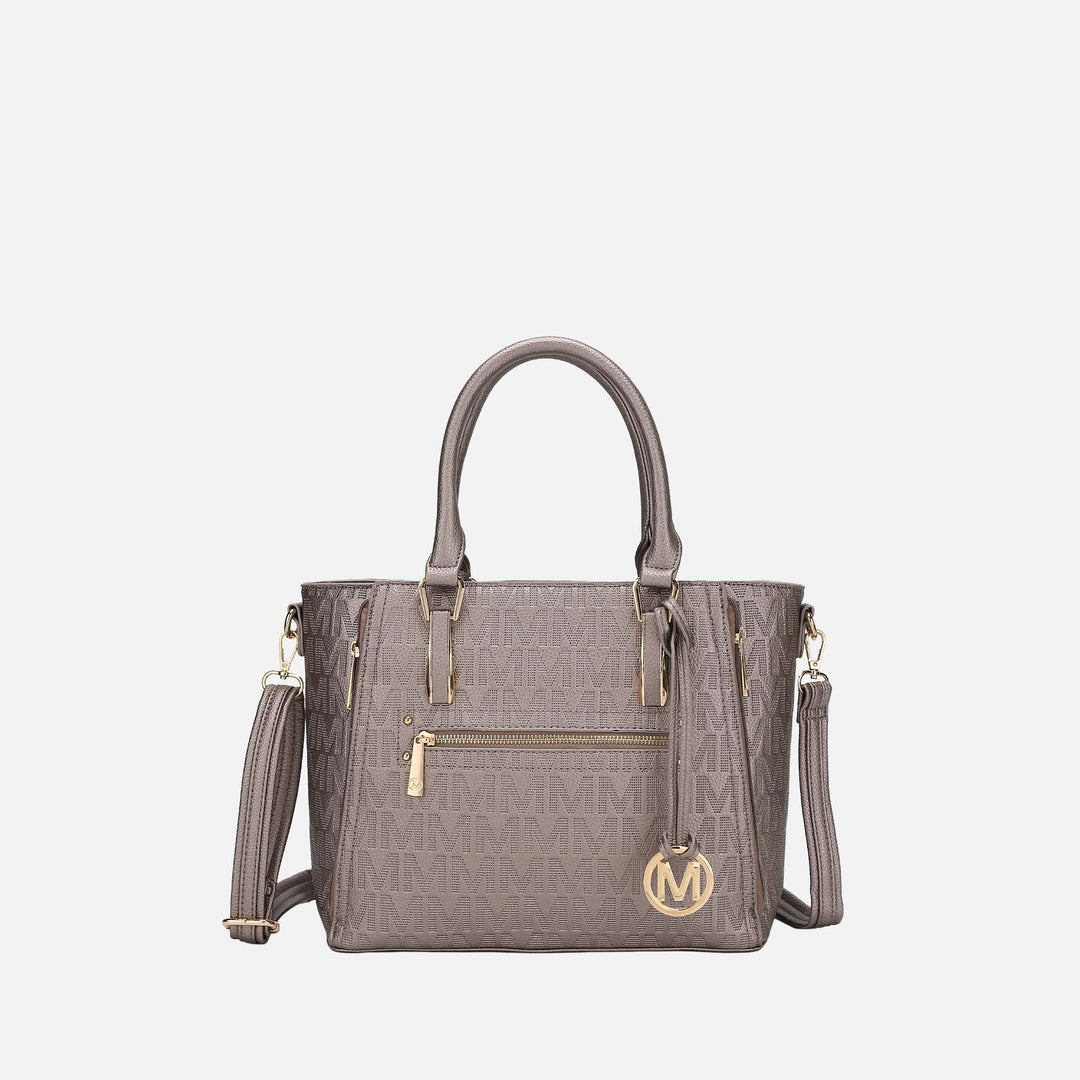 Rose Pink MKF Collection By Mia K Cairo Signature Shoulder Bag