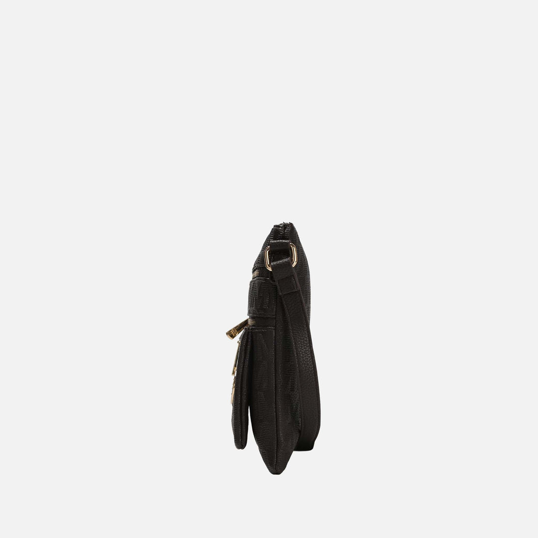 Navy MKF Collection By Mia K Jessy Signature Crossbody Bag