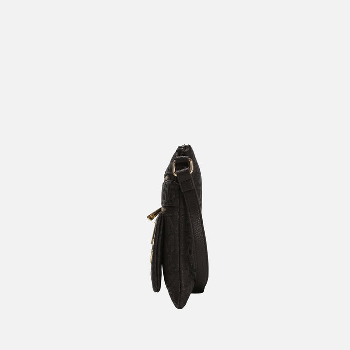 Navy MKF Collection By Mia K Jessy Signature Crossbody Bag