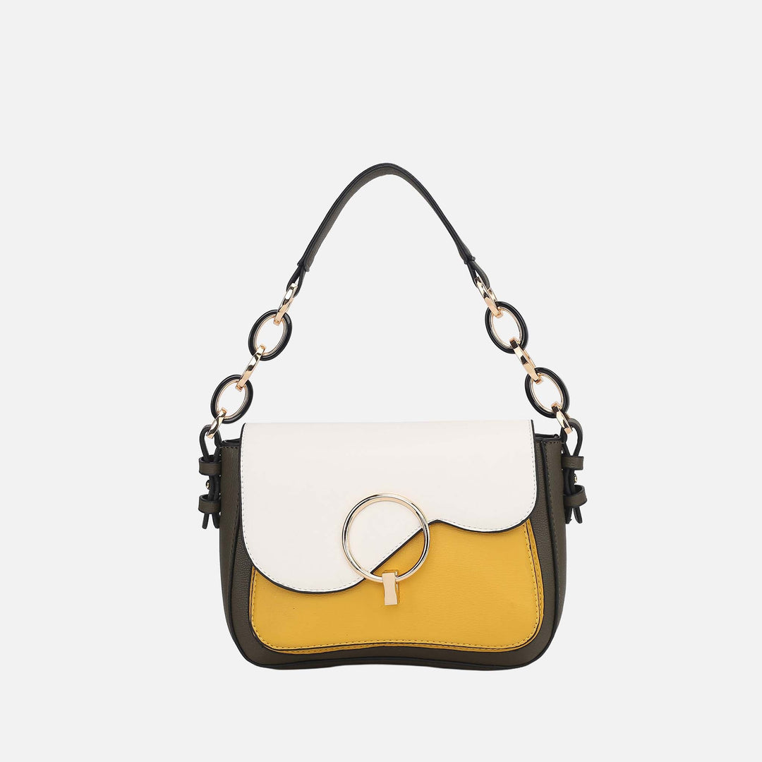 Wine MKF Collection By Mia K Fantasia Shouder Bag