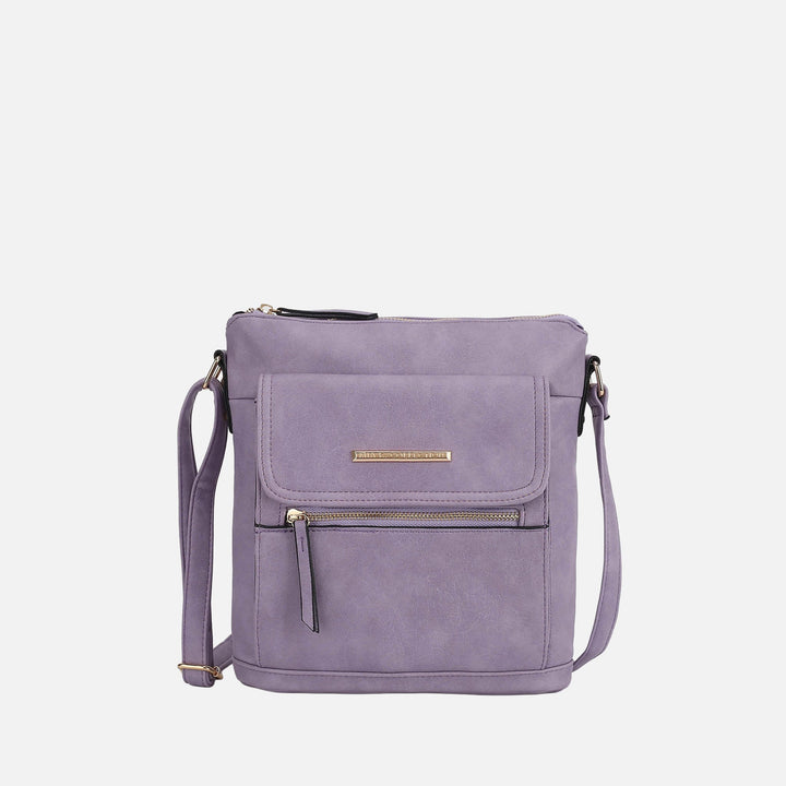Pink MKF Collection By Mia K Triss Crossbody Bag