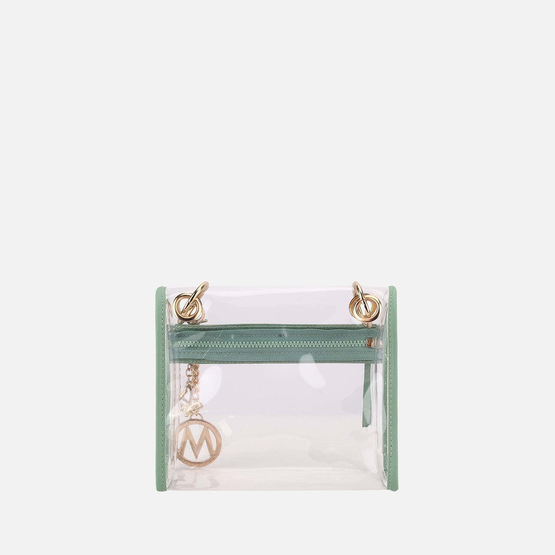 MKF Collection By Mia K Gia Clear Crossbody Bag