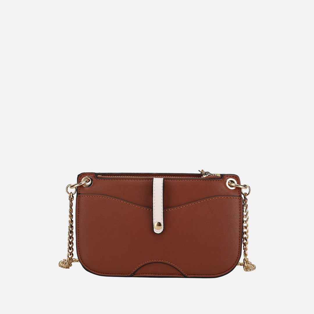 Tawny MKF Collection By Mia K Jill Mini Crossbody Bag