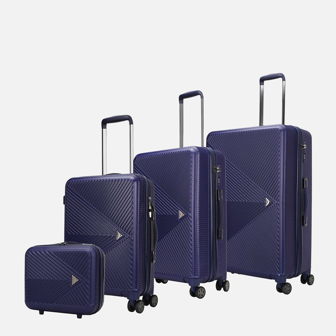 MKF Collection By Mia K Felicity Spinner Luggage Set
